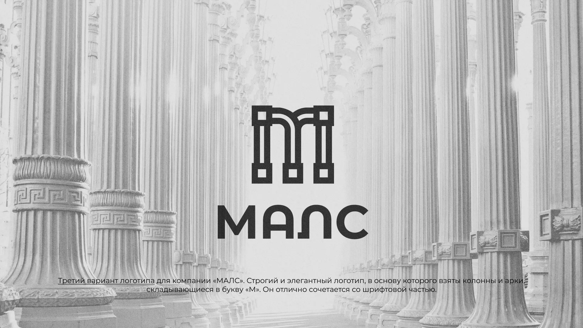 Разработка логотипа компании «МАЛС» в Азове