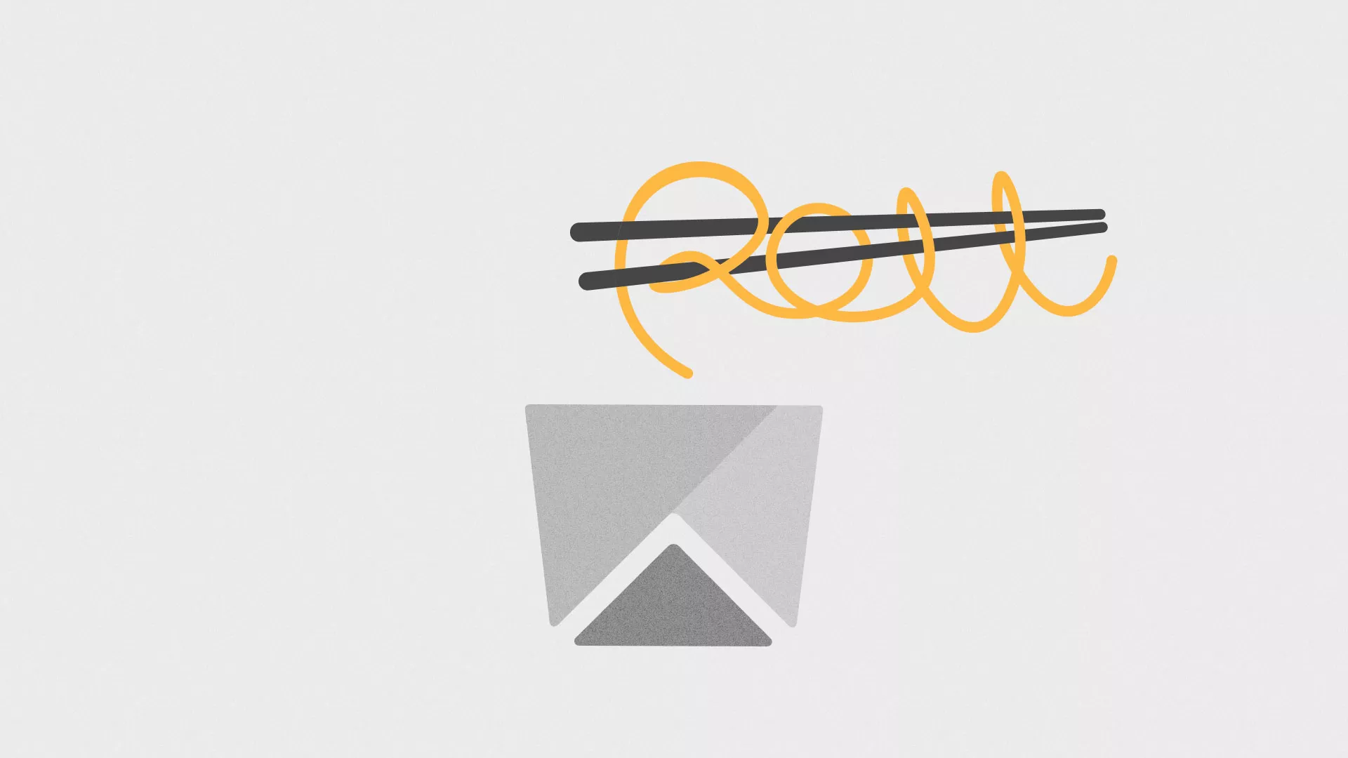 Оформление меню суши-бара «Roll Wok Club» в Азове